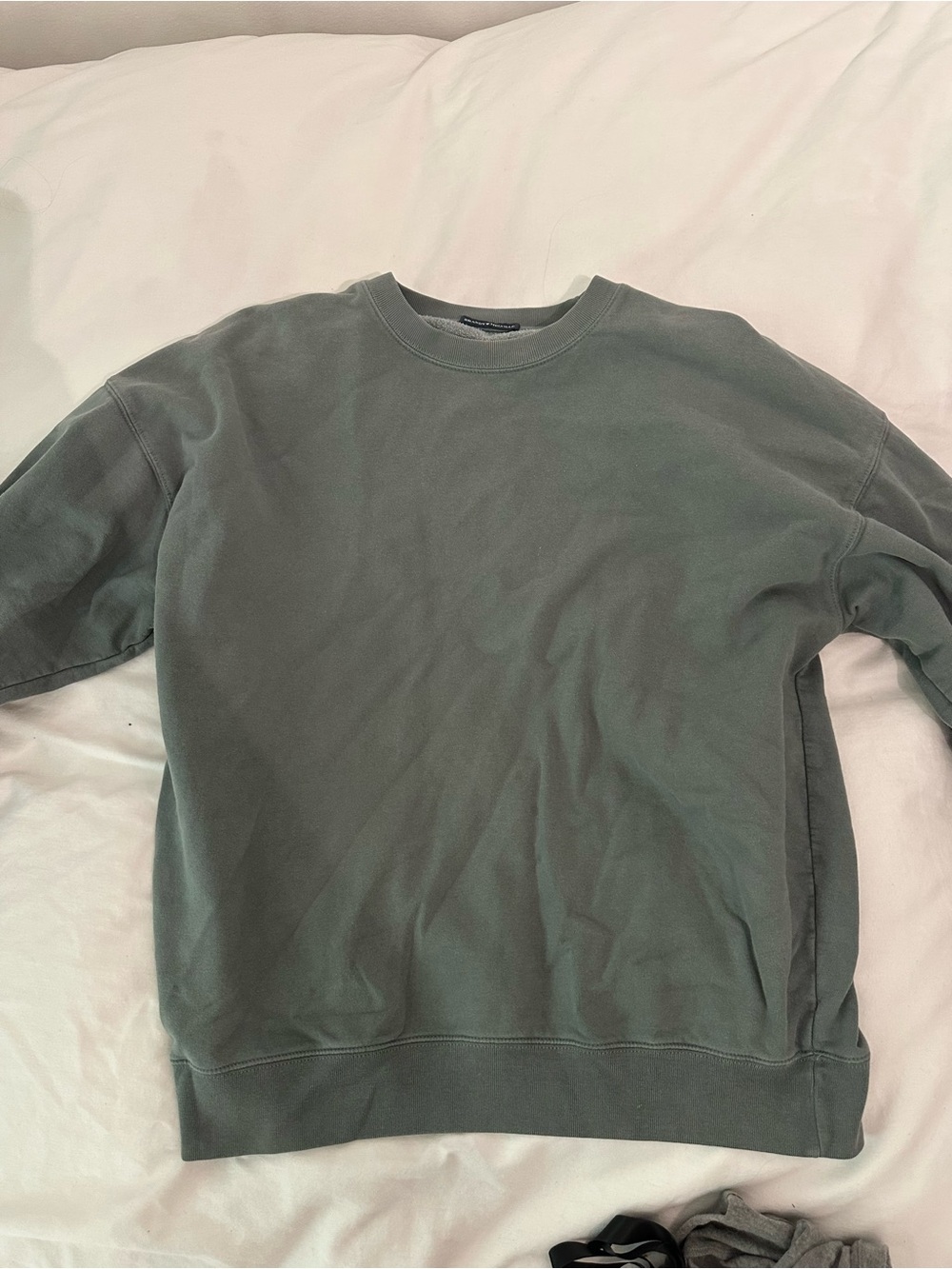 Teal Brandy Melville Oversized Crewneck